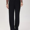 Women 89th + Madison Pants | High-Rise Straight Leg Pants Black Beauty