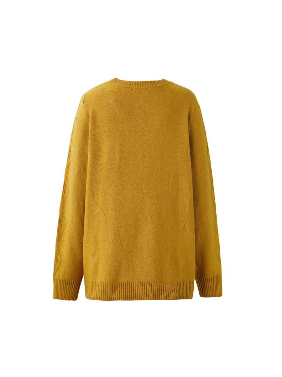 Women 89th + Madison Sweaters & Cardigans | Henley Cable Rib Sweater