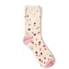 Women 89th + Madison Socks | Heart Print Crew Socks