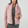 Women 89th + Madison Jackets & Blazers | Faux Fur Zip Jacket