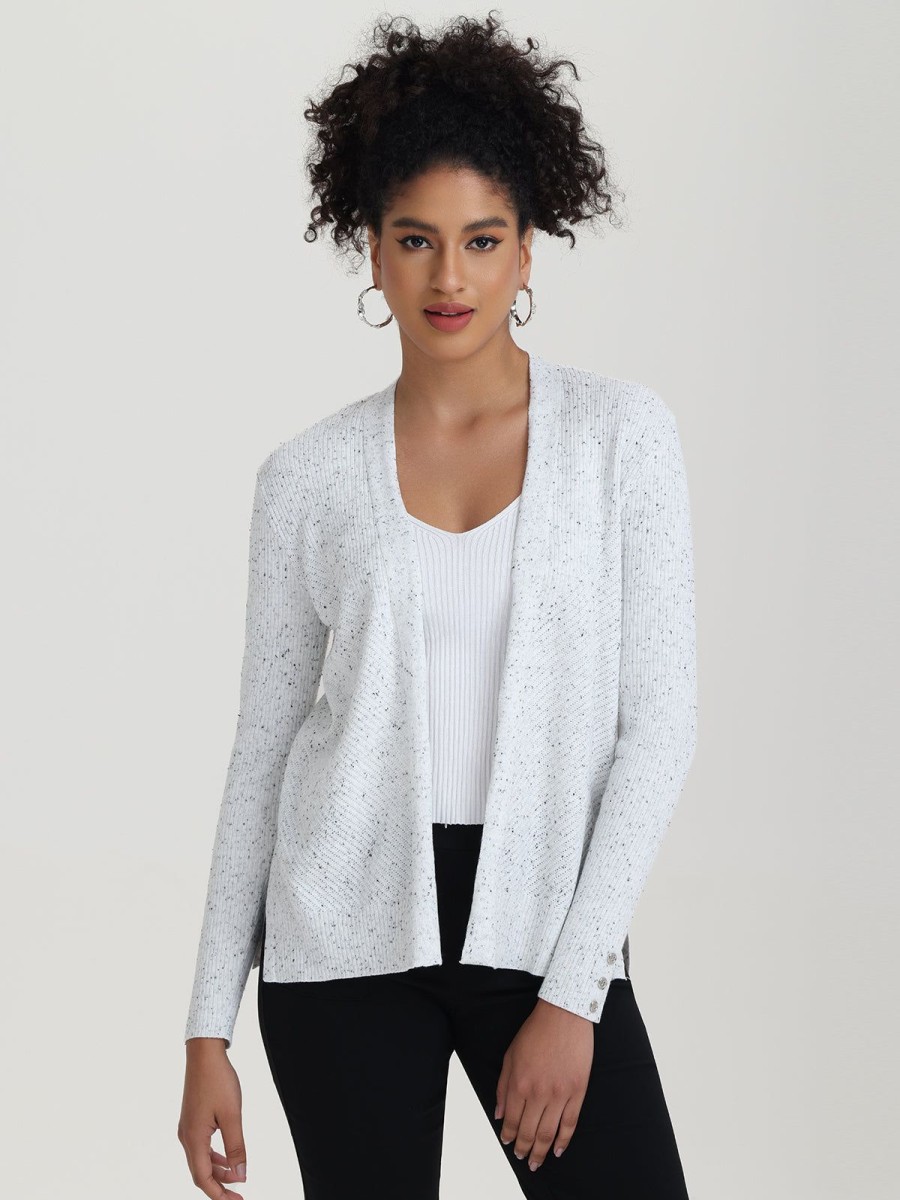 Women 89th + Madison Sweaters & Cardigans | Fleck Rib Cardigan