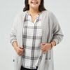 Women 89th + Madison Sweaters & Cardigans | Raglan Sleeve Open Cardigan