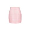 Women 89th + Madison Skirts | A-Line Tweed Skirt Malibu Pink Tweed