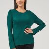 Women 89th + Madison Sweaters & Cardigans | Rib Crewneck Pullover