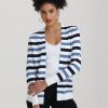 Women 89th + Madison Sweaters & Cardigans | Mix Stripe Cardigan