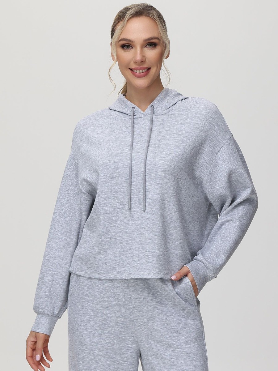 Women 89th + Madison Tops | Drawstring Hoodie