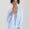 Women 89th + Madison Sweaters & Cardigans | Button Cuff Pointelle Open Cardigan