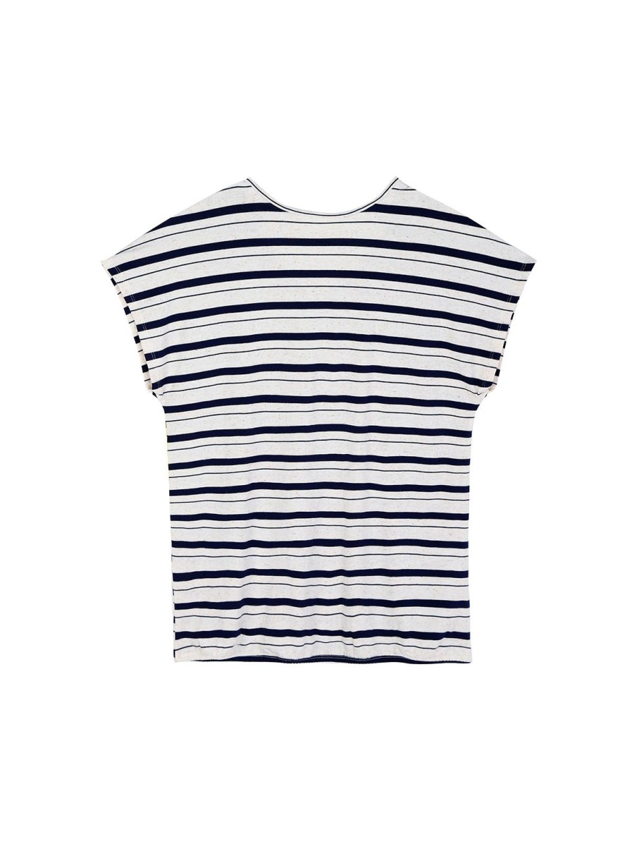 Women 89th + Madison Tops | Dolman Short Sleeve V-Neck Tee