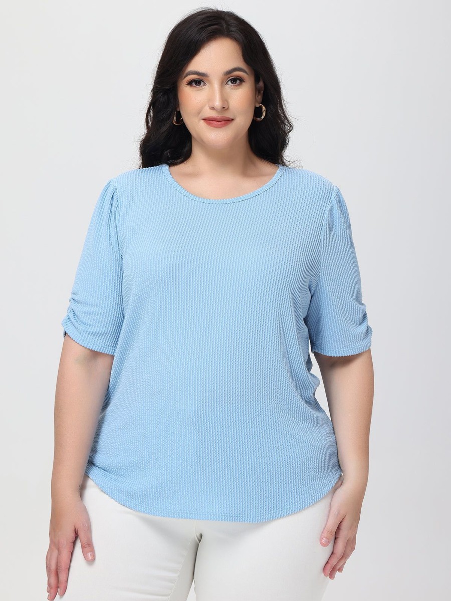 Women 89th + Madison Tops | Puff Sleeve Top