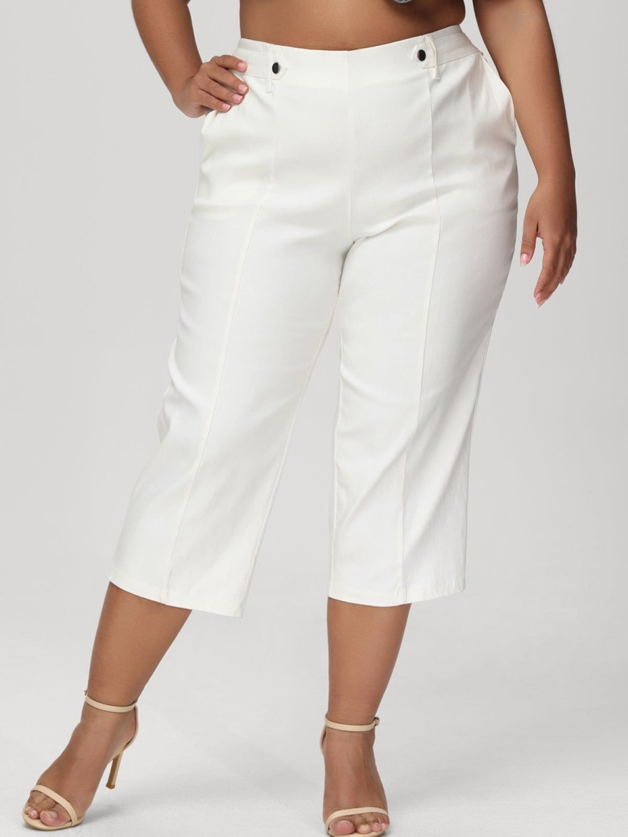 Women 89th + Madison Pants | Luxe Stretch Millennium Bermuda Pants