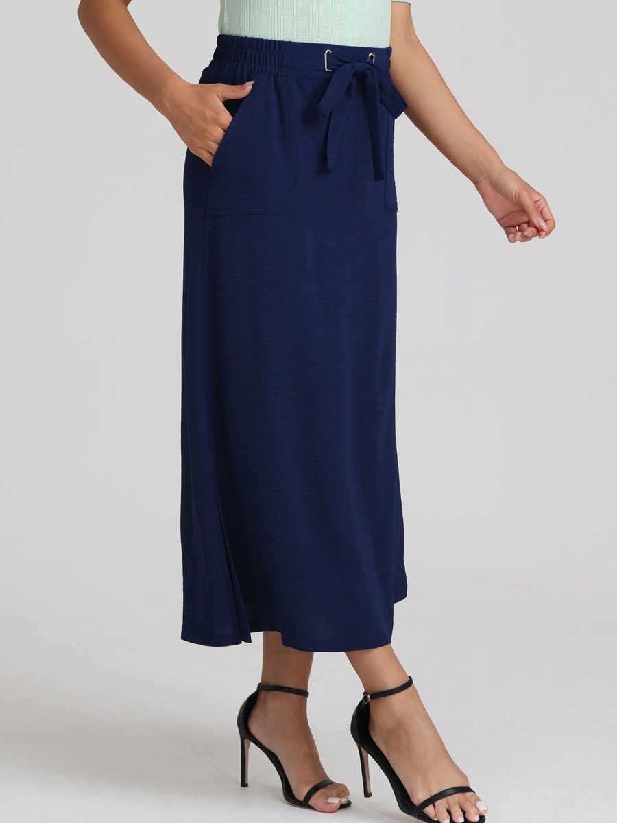 Women 89th + Madison Skirts | Tie Waist Midi Skirt