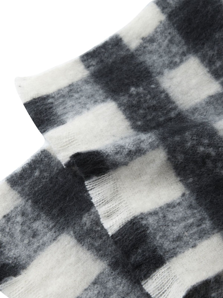 Women 89th + Madison Scarves | Plaid Brushed Scarf Checked