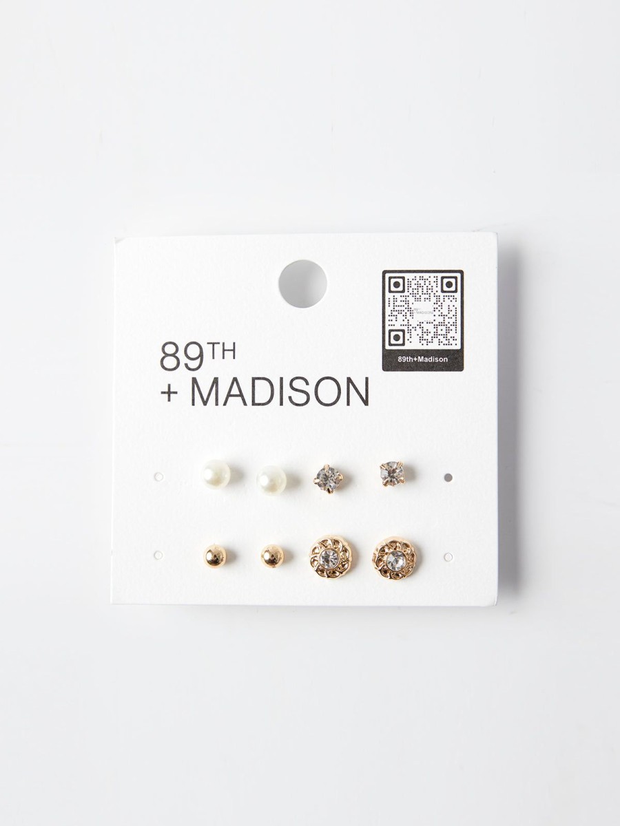 Women 89th + Madison Earrings | Assorted 4-Pack Earrings