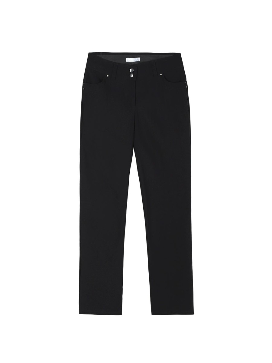 Women 89th + Madison Pants | Luxe Stretch 2 Buttons Skinny Millennium Pants