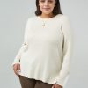 Women 89th + Madison Sweaters & Cardigans | Rib Crewneck Pullover