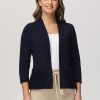 Women 89th + Madison Sweaters & Cardigans | Rib Open-Front Cardigan