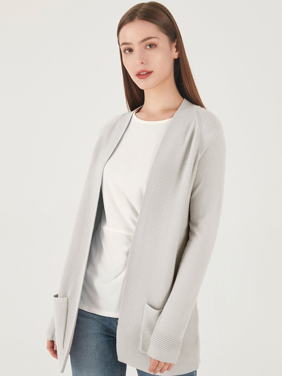 Women 89th + Madison Sweaters & Cardigans | Raglan Sleeve Open Cardigan