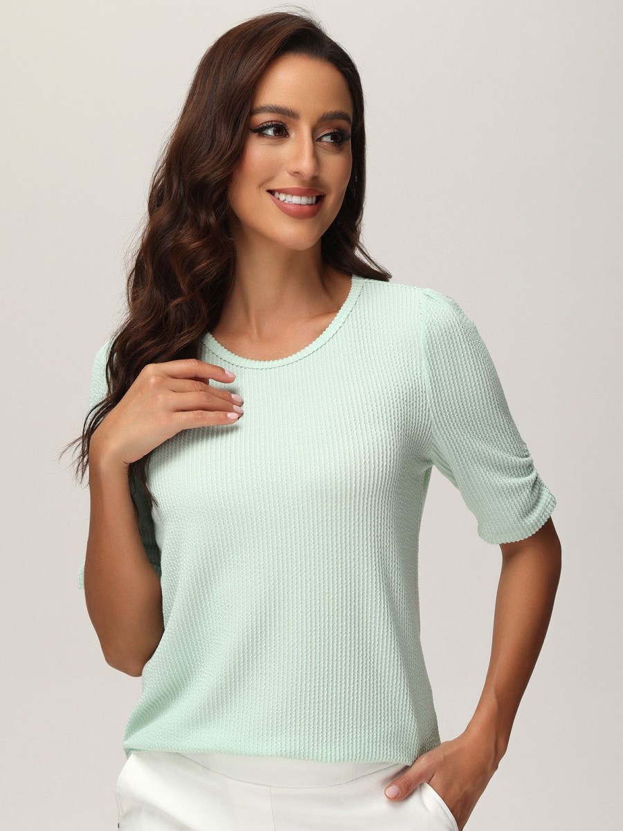 Women 89th + Madison Tops | Puff Sleeve Top