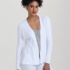 Women 89th + Madison Sweaters & Cardigans | Rib Peplum Open Cardigan