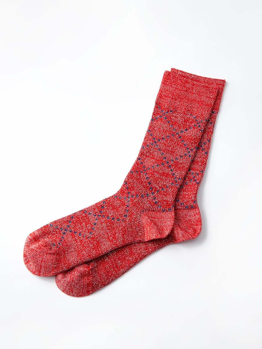 Women 89th + Madison Socks | Diamond Pattern Socks