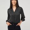 Women 89th + Madison Tops | Pocket Button Front Blouse