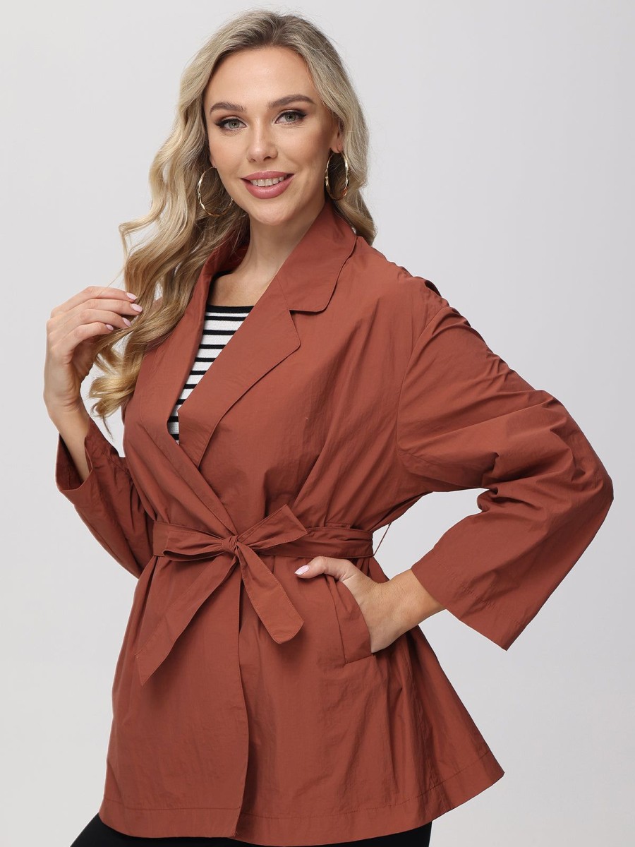 Women 89th + Madison Jackets & Blazers | Belted Trench Coat