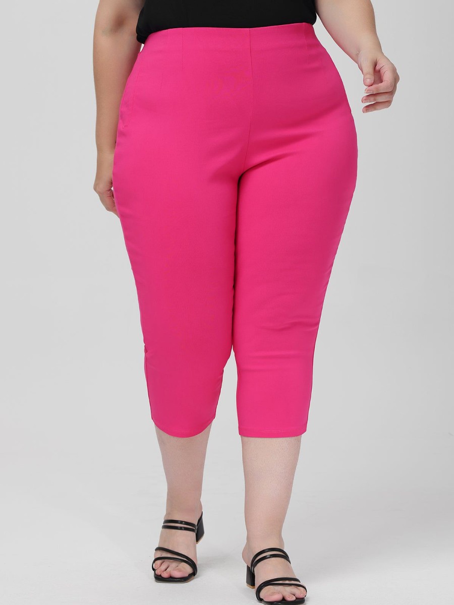 Women 89th + Madison Pants | High Waist Pull-On Capri Pants