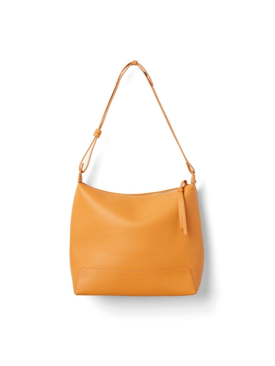 Women 89th + Madison Handbags | Faux Leather Tote Bag Orange