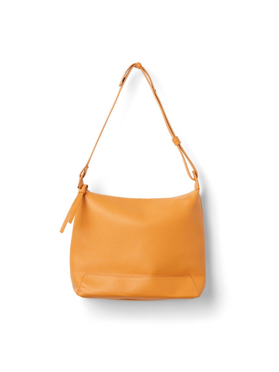 Women 89th + Madison Handbags | Faux Leather Tote Bag Orange