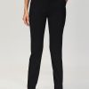 Women 89th + Madison Pants | Twill Stretch Straight Leg Pants Black