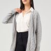 Women 89th + Madison Sweaters & Cardigans | Mixed Cable Open Cardigan