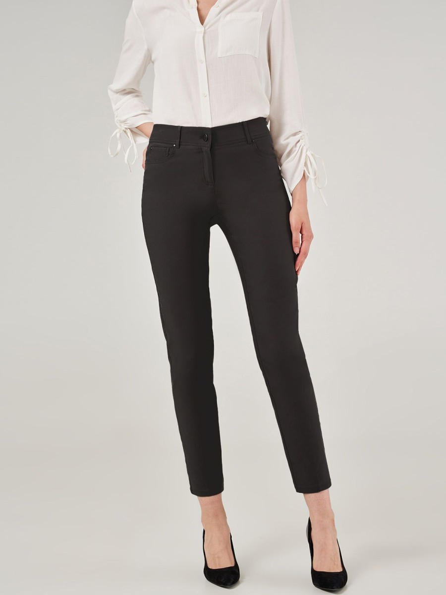 Women 89th + Madison Pants | Luxe Millennium Five Pocket Stretch Pants