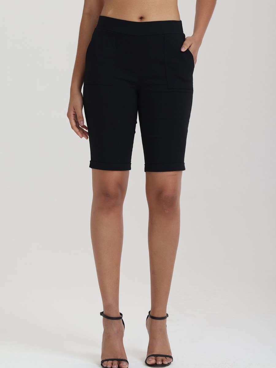 Women 89th + Madison Pants | Pull On Bermuda Shorts